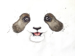 Peinture pop art au Bic et aquarelle inspirée du cinéma par Florent Lainé