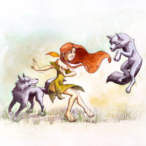 Peinture pop art au Bic et aquarelle inspirée du cinéma par Florent Lainé